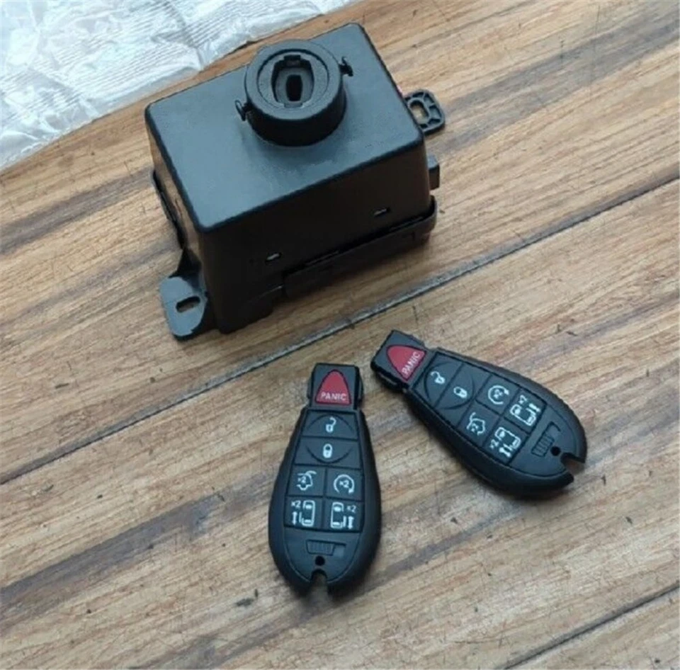 Wireless Ignition Node Module & Keys 68210156AB For Grand Caravan Town & Country - Image 2 of 4