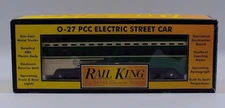 RAIL KING MTH SAN FRANCISCO PCC STREET CAR #30-2504-0 MIB