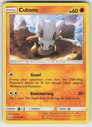 Cubone 105/236 Unified Minds Common