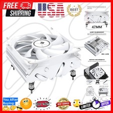 Low Profile CPU Cooler, with 92mm TL-9015W Slim PWM Fan, ITX CPU Cooler, AGHP...