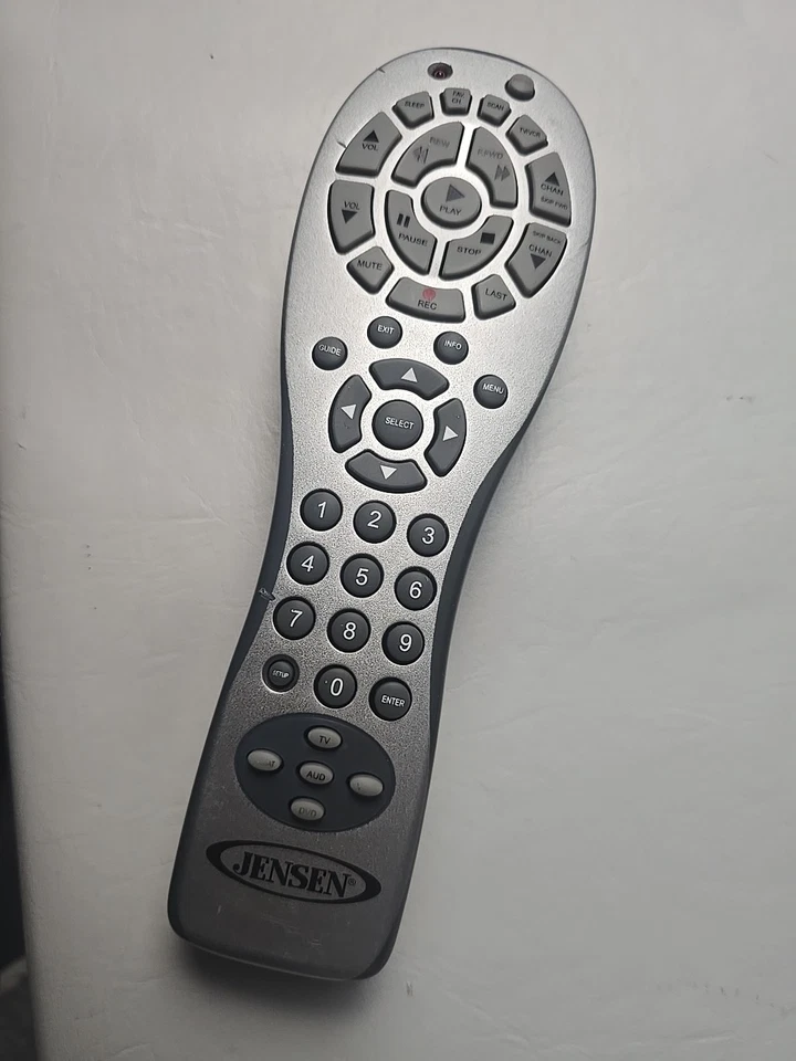 Jensen Universal 5 Remote Control  JR500 Controls 7 Devices Tested Works A+ - Image 2 of 4