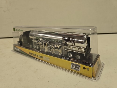 Ertl 1/64 Scale John Deere Dairy Semi With Cows NIB - Picture 9 of 11