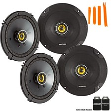 Kicker 46CSC674 Two Pairs Of CS Series CSC67 6.75" Speakers 4 Ohm 2 Pairs