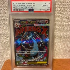 Carta Pokemon Charizard X Ex PSA10