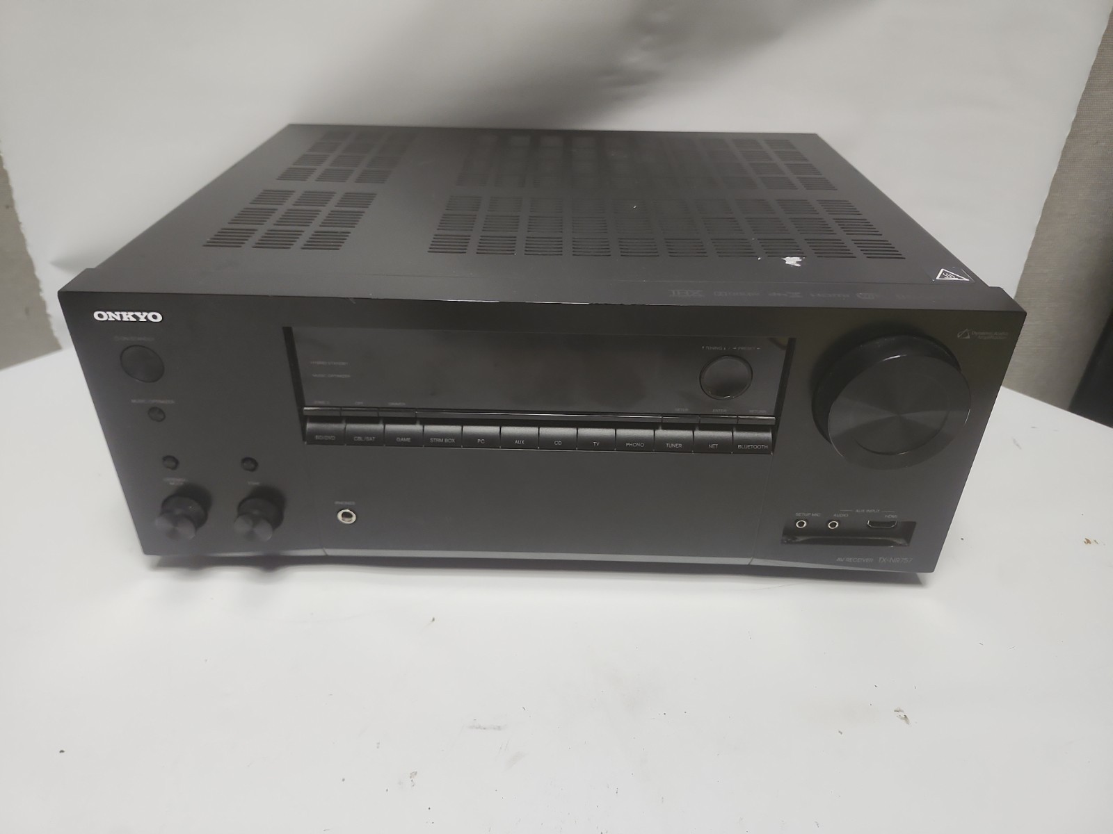 Onkyo TX-NR757 7.2-ch Avr with Bluetooth UNTESTED No Power Cord | eBay