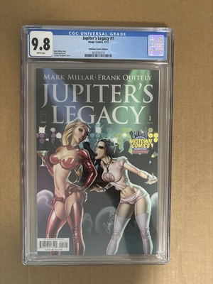 #ad Jupiter’s Legacy 1 Midtown CGC 9.8 2013 J. Scott Campbell JSC Variant NM M $49.90