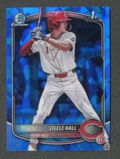2025 Bowman Draft Chrome Sapphire Steele Hall #BDC-20 Prospect 1st