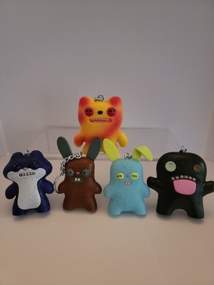 Fuggler Keychains 5 Common Collect Them All