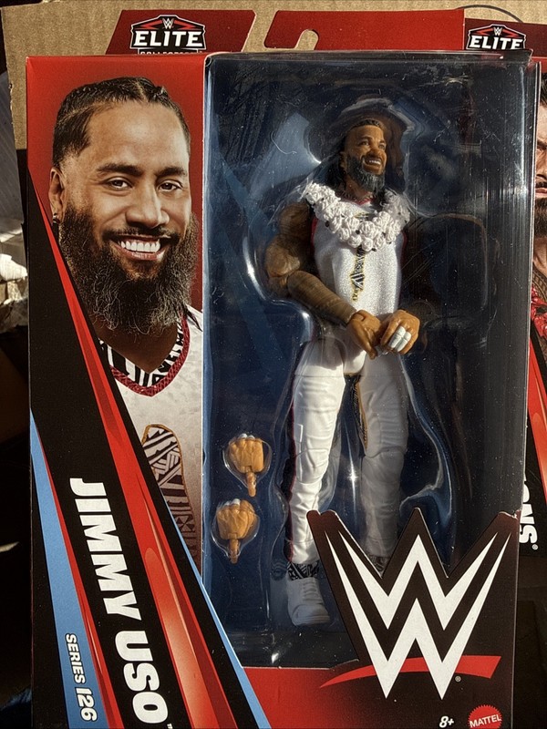 Jimmy Uso WWE Mattel Elite Series #126 Wrestling Action Figure