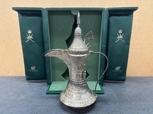 925 Sterling Silver Omani Coffee Pot Dallah - 686 g
