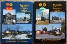 TRACKSIDE AROUND LOUISVILLE [in Color] 2 Vol Set-East-West w/ Fravert-RAILROAD
