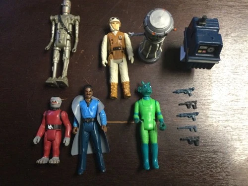 Vintage Star Wars misc figures and weapons Kenner 1978- 1980