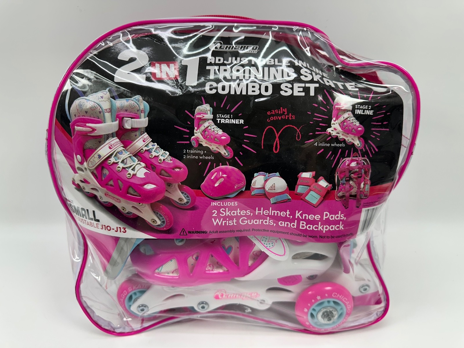 Inline Training Skate Combo Set Small - 10- 13