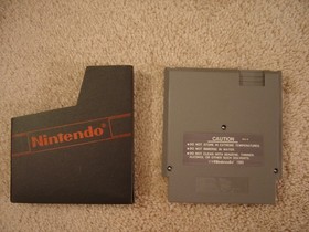 Nintendo NES Vintage Bad News Baseball Game Cartridge with Nintendo Sleeve