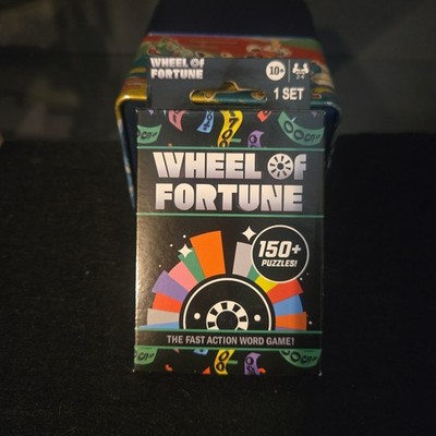 Deck of Cards Wheel Of Fortune The Fast Action Word Game 150+ Puzzles Ages 10+
