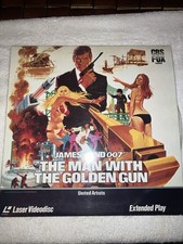 James Bond 007 The Man With The Golden Gun Laserdisc 