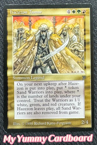 MTG Legends Hazezon Tamar — Near Mint to Lightly Played+ | Legends 1994