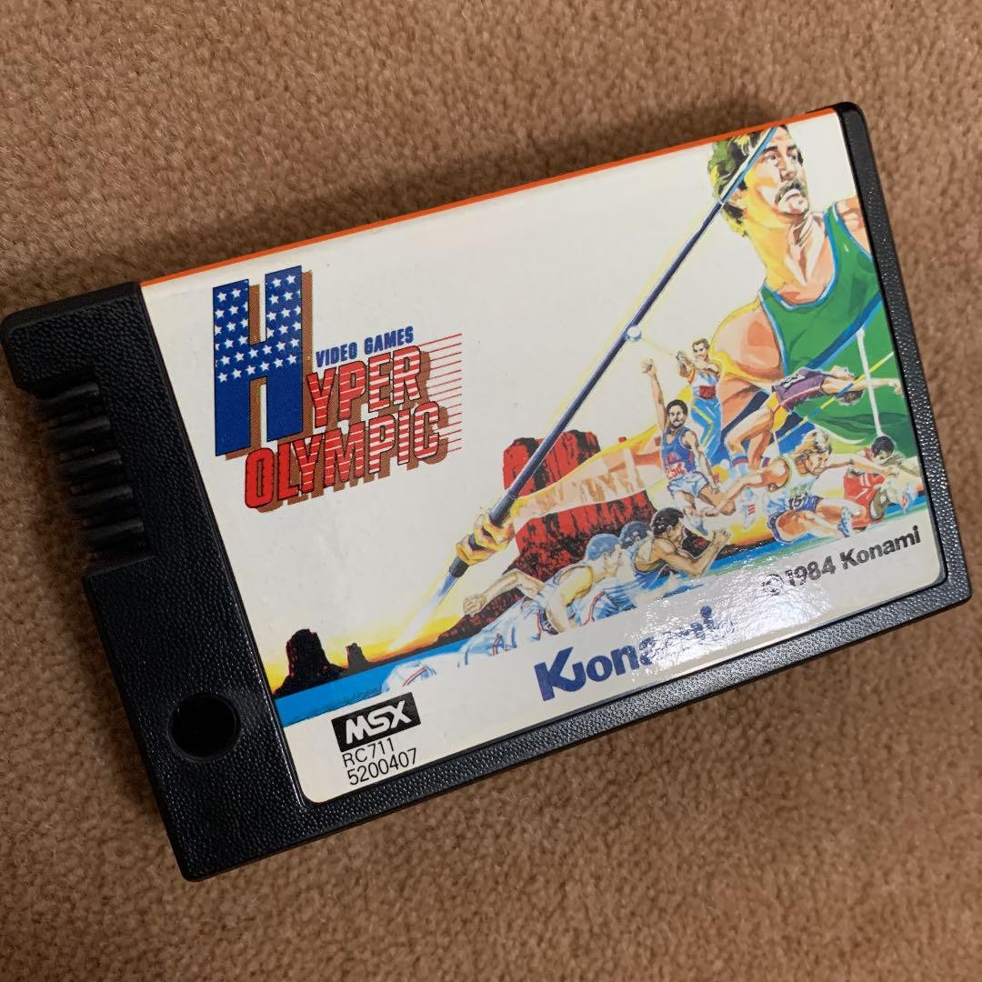【美品】ハイパーオリンピック　2 MSX ROM Hyper Olympics 2 Msx Rom Japanese | eBay
