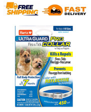 Hartz UltraGuard Pro Reflective Flea Tick Collar for Dogs and Puppies..