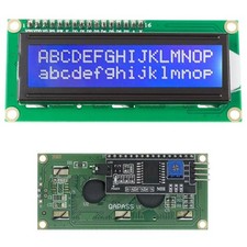 1602 BLUE LCD 16x2 HD44780 with IIC I2C Serial Interface Adapter Module Display