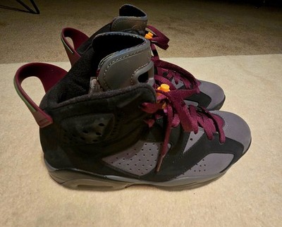 Mens Size 8 Retro 6 Bordeaux 