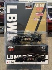 MINI GT LB-Silhouette WORKS GT Nissan 35GT-RR JPS 1:64 Black Gold MiJo Limited