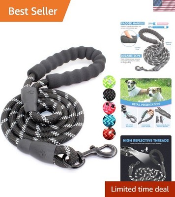 2/4/5/6 FT with Comfortable Padded Handle and Highly Reflective Threads for S...