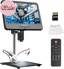 AD210 10.1 Inch LCD Digital Microscope for Adults, Soldering Microscope for Elec