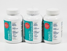 Lot of 3 Curalin herbal supplement by Curalife 42 capsules 06/2026