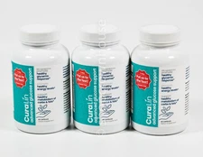 Lot of 3 Curalin herbal supplement by Curalife 42 capsules 06/2026