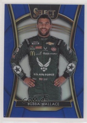 2020 Panini Chronicles Select Blue Prizm 191/199 Bubba Wallace #3 1u6