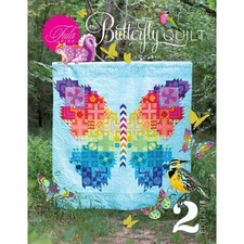 Butterfly Quilt Pattern Multicolor Art and Craft Supply 32 Page Booklet