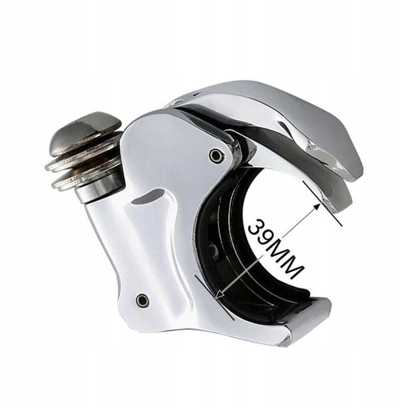 Agrafes de pare-brise 39 mm pour Harley-Davidson SPORTSTER XL 883 1200 Dyna -... - Photo 4/4