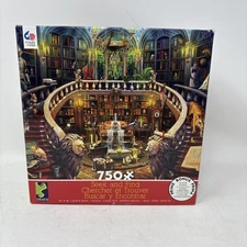 Library Seek and Find  CEACO 750 pc 24 Objects to Find - NEW