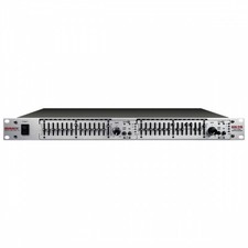 2 Channel Equalizer, Single Rack Space,15 -2/3rd Octave Bands Each Channel