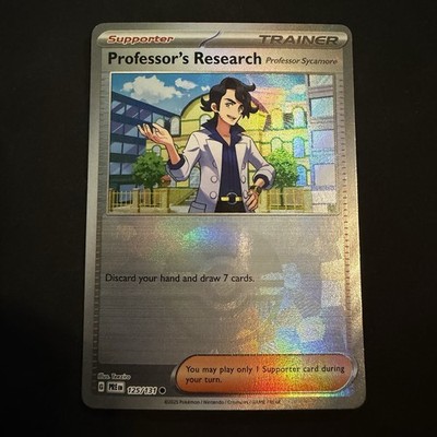 Professor's Research (Professor Sycamore) Poke Ball Reverse Holo EN NM