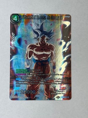 Dragon Ball Super Card Game Ultra Instinct Son Goku, the Unstoppable Theme...