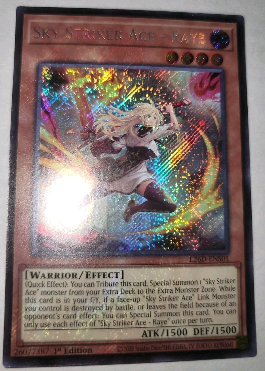 Sky Striker Ace - Raye L26D-ENS01 Legendary Modern Decks 2026 for