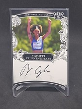 Vashti Cunningham 2020 Sport Kings Autograph  Randall's Girl