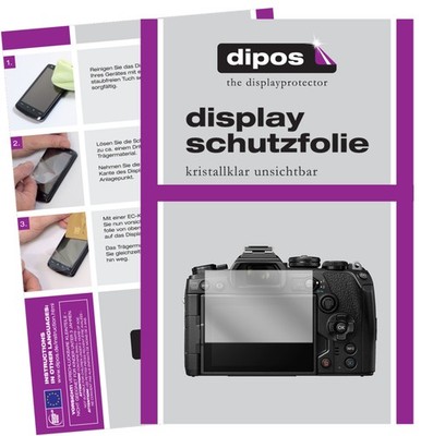 Schutzfolie für Olympus OM-D E-M1 Mark III Display Folie klar Displayschutzfolie