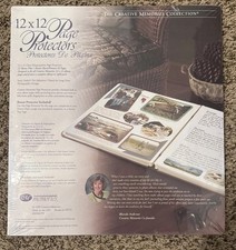 CREATIVE MEMORIES 12X12 Page Protectors 16 Sheets 32 Pgs Original Style 2004