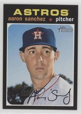 2020 Topps Heritage French Text Back Aaron Sanchez #243 7m3