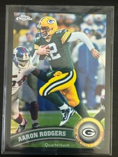 2011 Topps Chrome - Aaron Rodgers #100 Black Refractor /299
