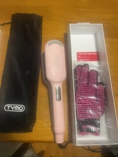 TYMO ROVY Pink Ceramic Curling Iron Hair Crimper