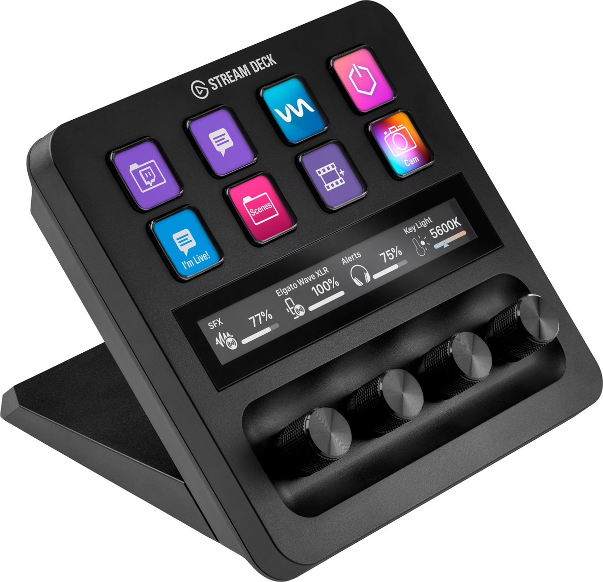 Elgato Stream Deck スタンド無し Elgato - Stream Deck + Studio Controller with customizable touch