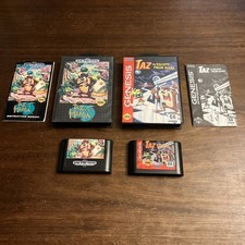 Taz Bundle (Sega Genesis) Complete - Tested - Authentic