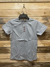 adidas Originals Kid's Large Logo Tee FT8819 - M, Medium Grey Heather, Q2 B169T 