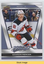 2025-26 Upper Deck MVP SP Dawson Mercer #205 READ 0w0f