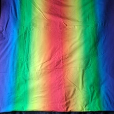 Rare Find JoAnn Sewing Quilting Cotton Fabric BTHY x 42" Rainbow 