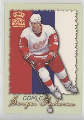 1999-00 Pacific Crown Royale International Glory Sergei Fedorov #9 HOF 00hi